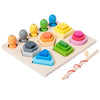 Wooden Sorting and stacking Montessori Toy