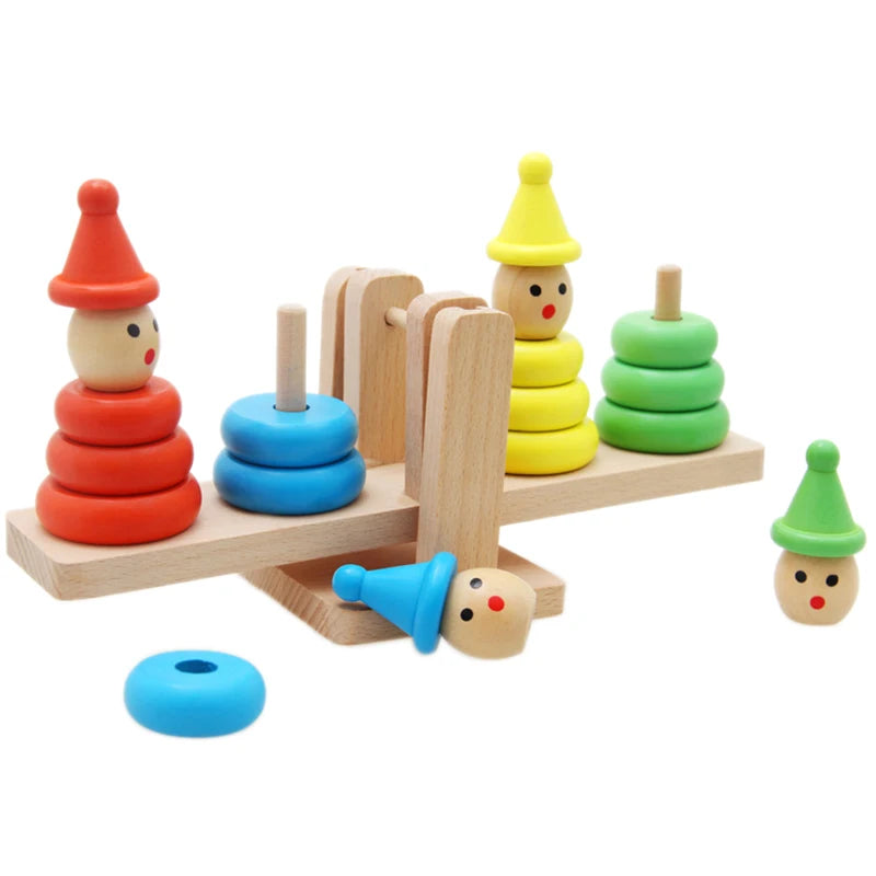 Wooden Stacking Rings Toy