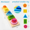 Wooden Sorting Stacking Montessori Toys