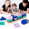 Wooden Shape Sorter Toy