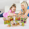 Wooden Cube Toy Puzzle