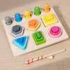 Wooden Sorting and stacking Montessori Toy