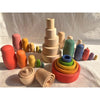 Wooden Rainbow Stacking Toy