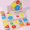 Montessori Toy Board Preschool Learning Geometric Shape